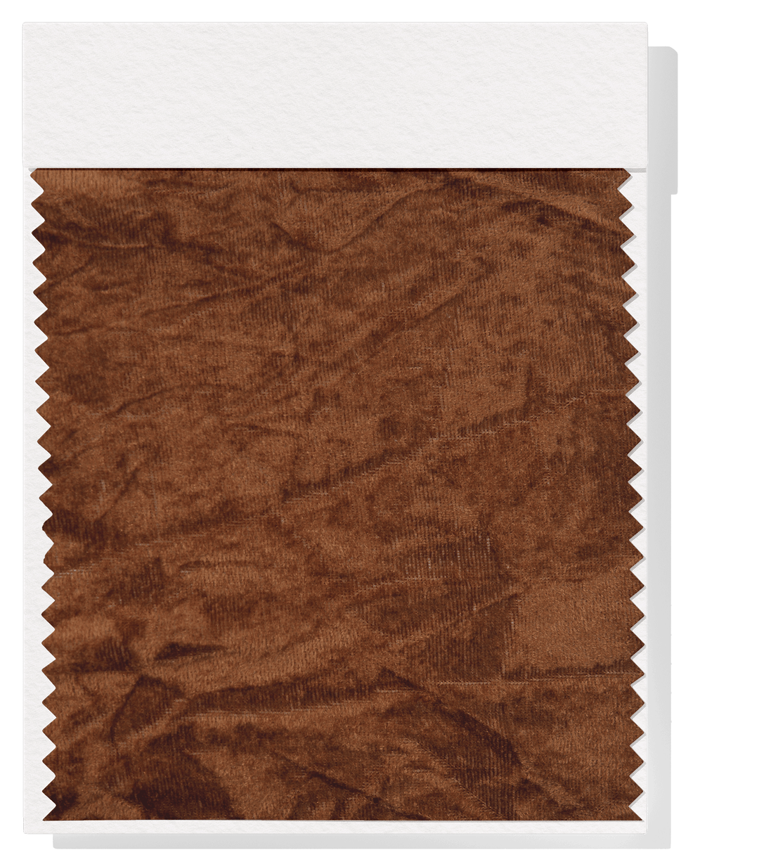 CRUSHED VELVET $8.00P/M - Rust - The Fabric Shop