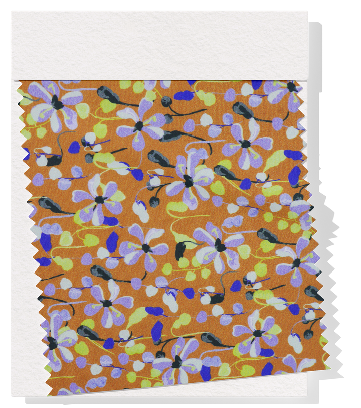 DIGITAL PRINTED COTTON POPLIN $14.00P/M - Honey Meadow