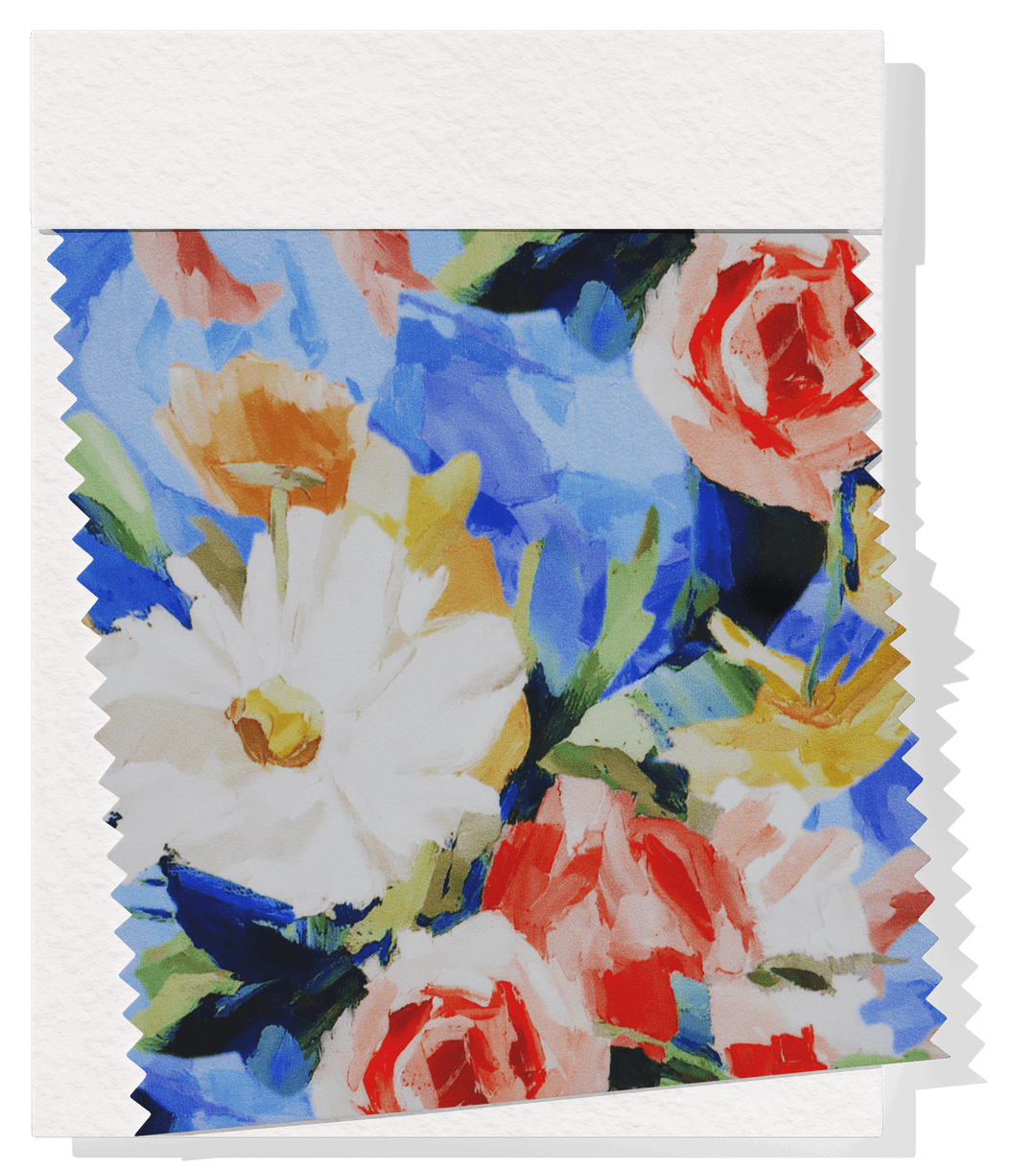 DIGITAL PRINTED COTTON POPLIN $14.00P/M - Meadow Watercolour - The Fabric Shop