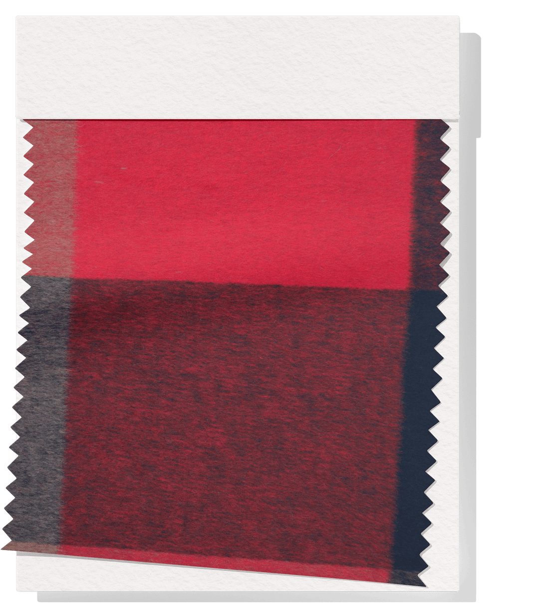 DOUBLE FACED CHECK WOOL $24.00P/M - Buffalo Check Red & Charcoal - The Fabric Shop