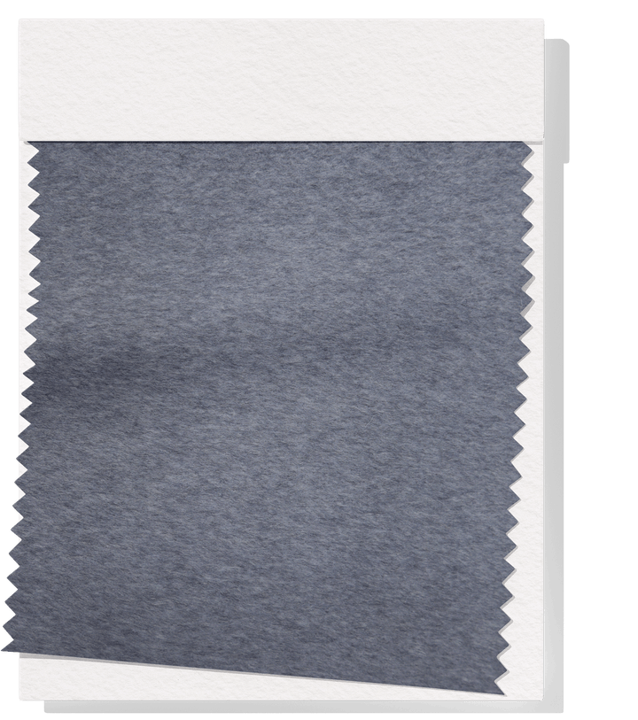 DOUBLE FACED WOOL $24.00P/M - Silver Heather - The Fabric Shop