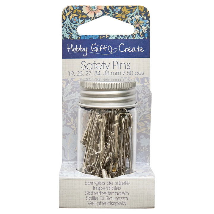 Hobby Gift Safety Pins in Jar - $7.80 - The Fabric Shop
