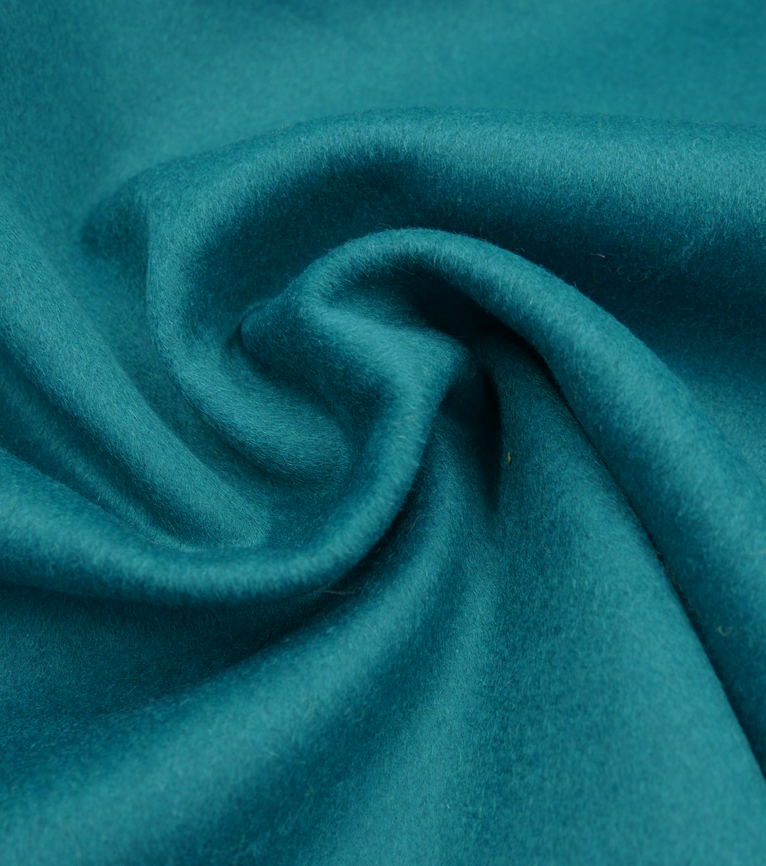 DOUBLE FACED WOOL $24.00P/M - Peacock Teal