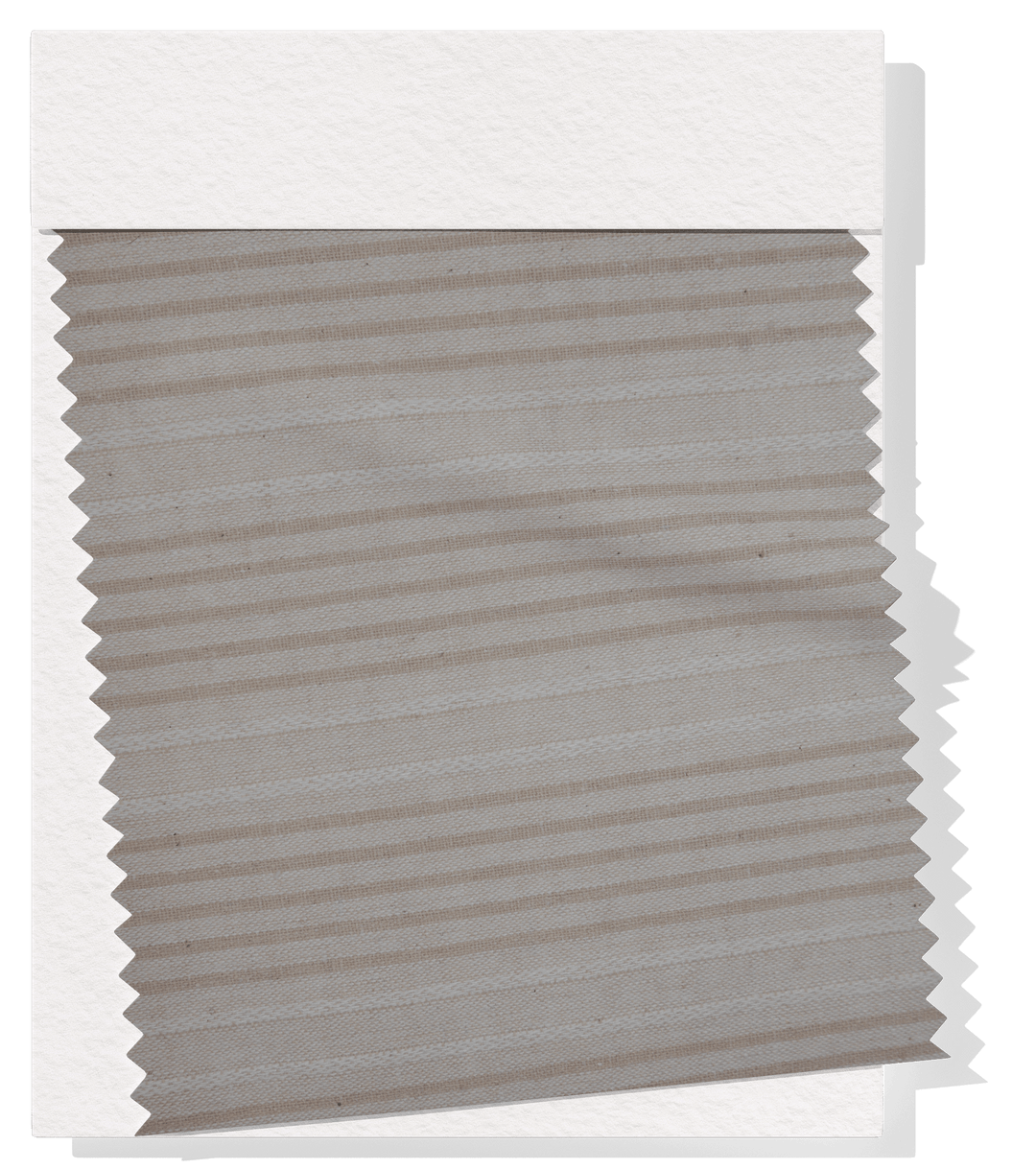 LINEN / COTTON $16.00P/M - Sea Mist Stripe - The Fabric Shop