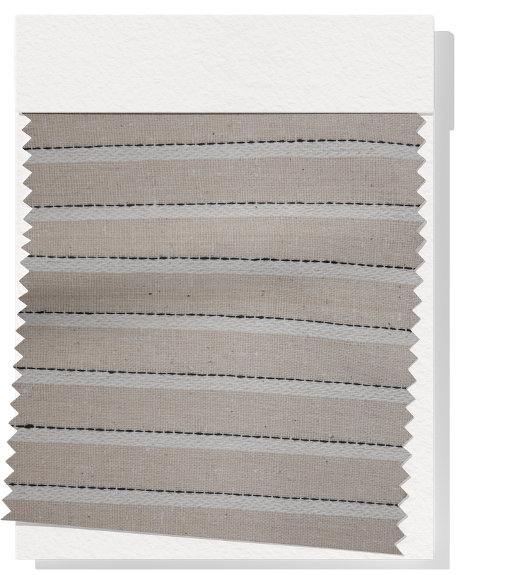 LINEN / COTTON $16.00P/M - Harbour Stripe