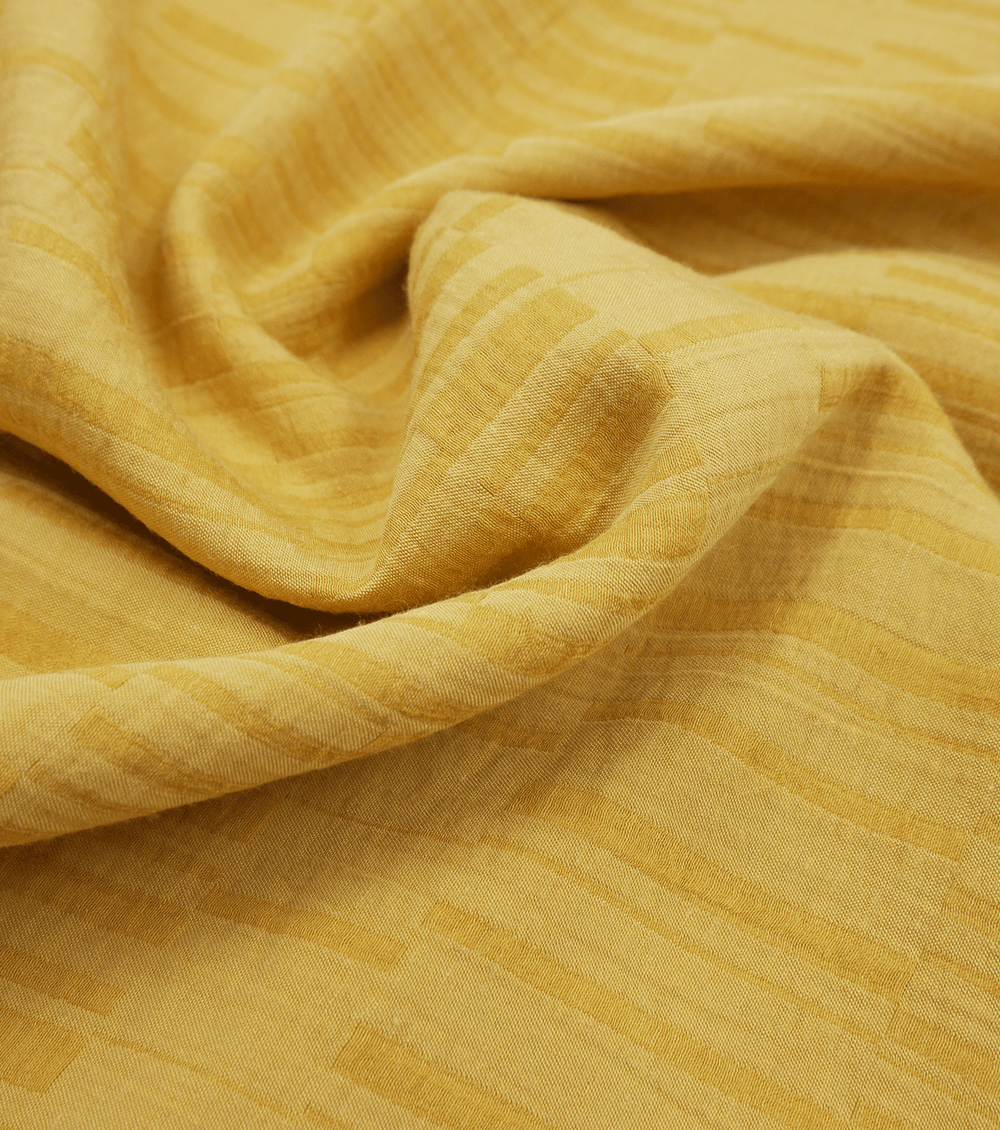 Nylon/Rayon/Linen $12.00 pm - Mustard - The Fabric Shop