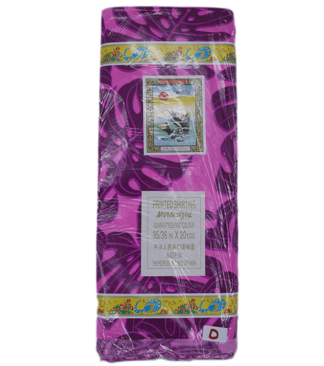 Pacific Print - Packet (18 metres) Design D - The Fabric Shop