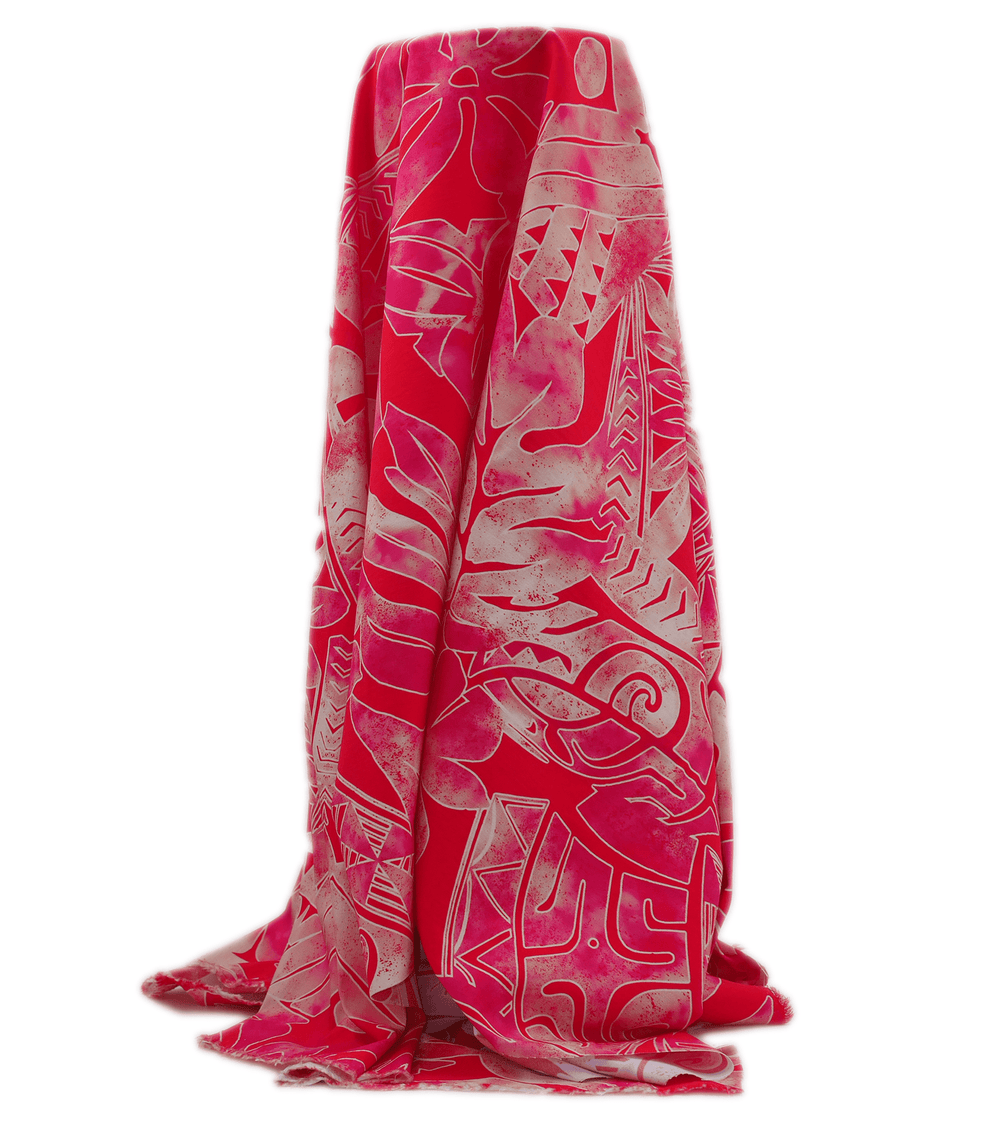 PACIFIC PRINTED BENGALINE $16.00P/M - The Fabric Shop