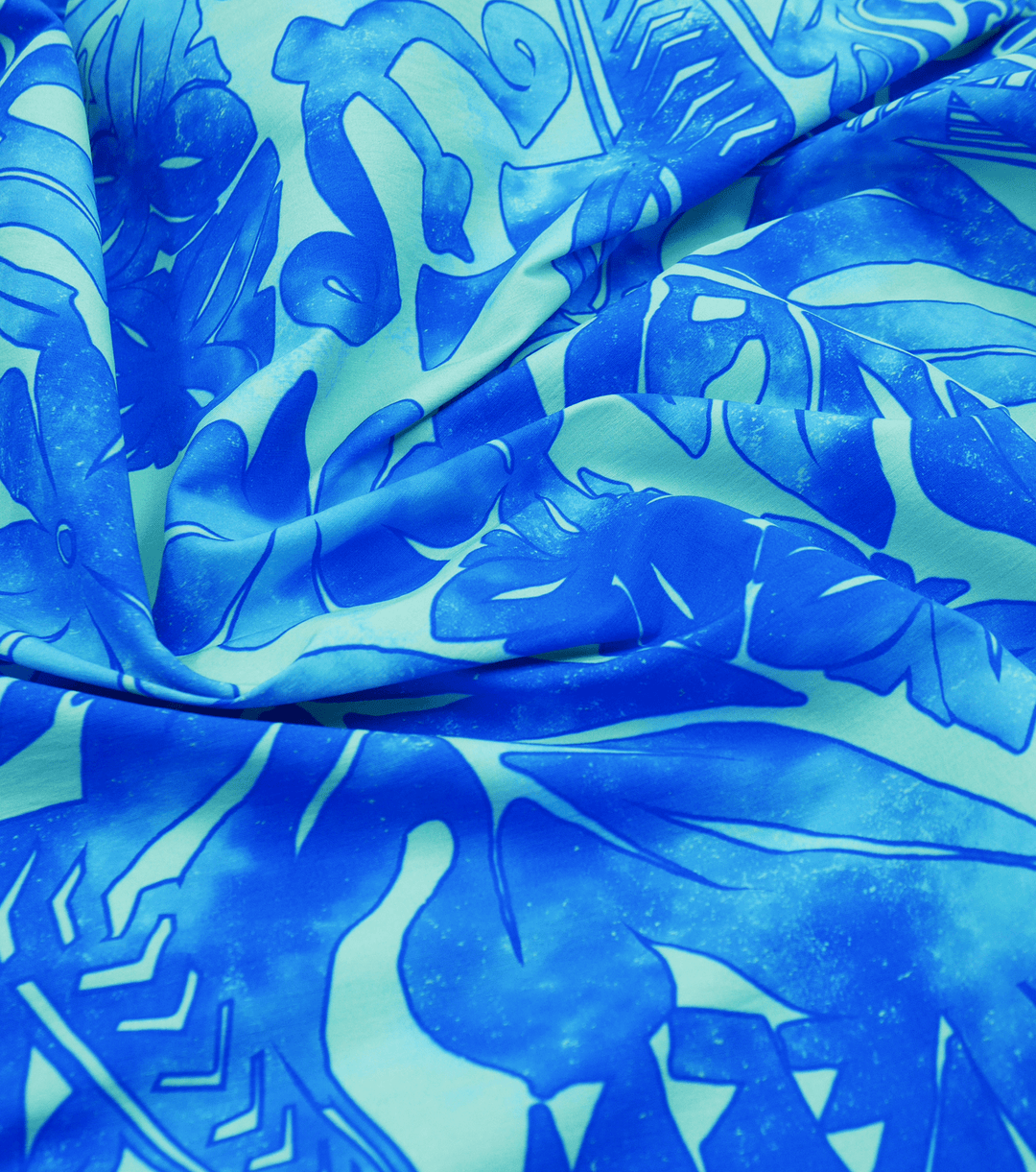 PACIFIC PRINTED BENGALINE $16.00P/M - The Fabric Shop