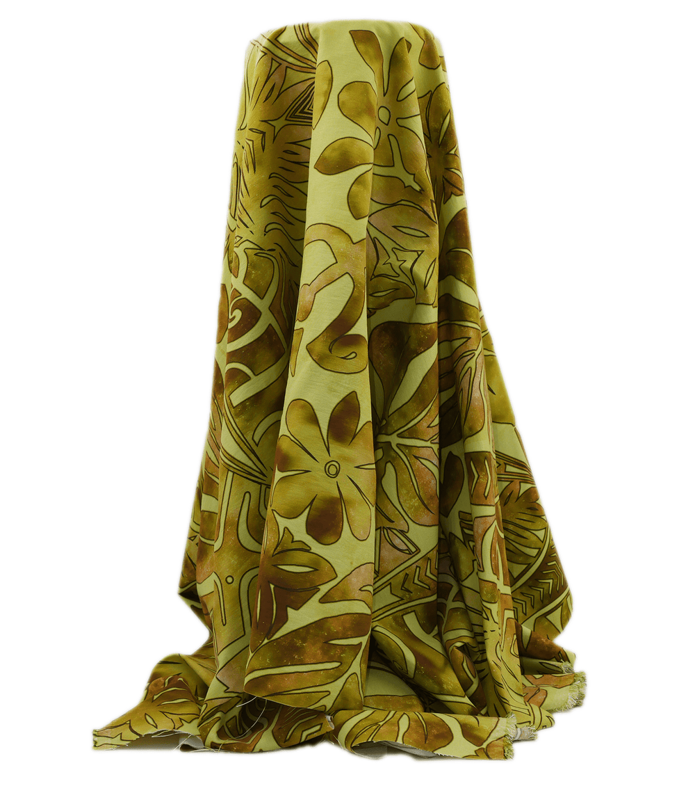 PACIFIC PRINTED BENGALINE $16.00P/M - The Fabric Shop