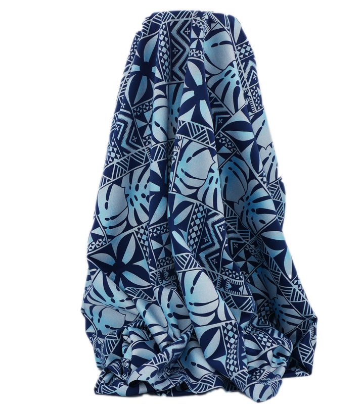 STRETCH POLYESTER PACIFIC PRINT $12.00P/M