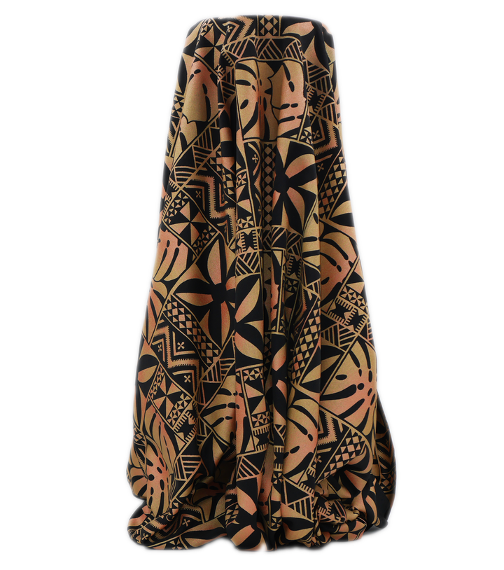 STRETCH POLYESTER PACIFIC PRINT $12.00P/M
