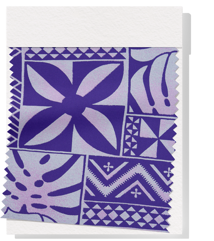 STRETCH POLYESTER PACIFIC PRINT $12.00P/M