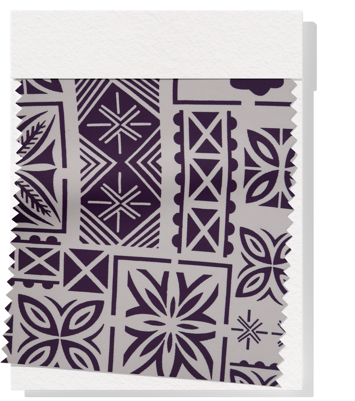 STRETCH POLYESTER PACIFIC PRINT $12.00P/M