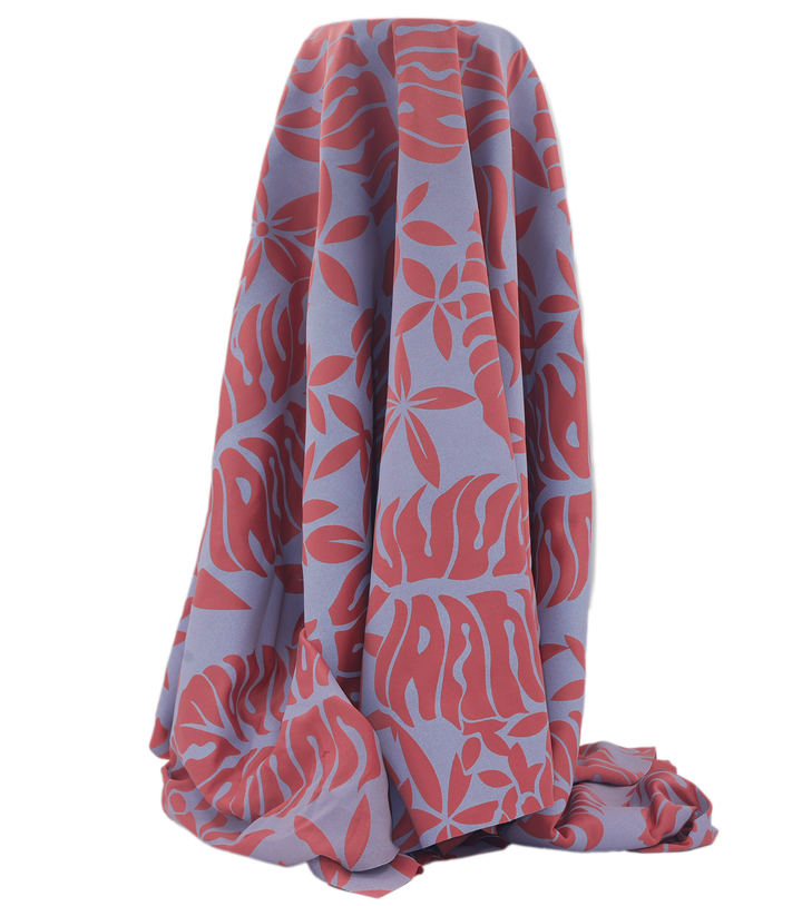 STRETCH POLYESTER PACIFIC PRINT $12.00P/M
