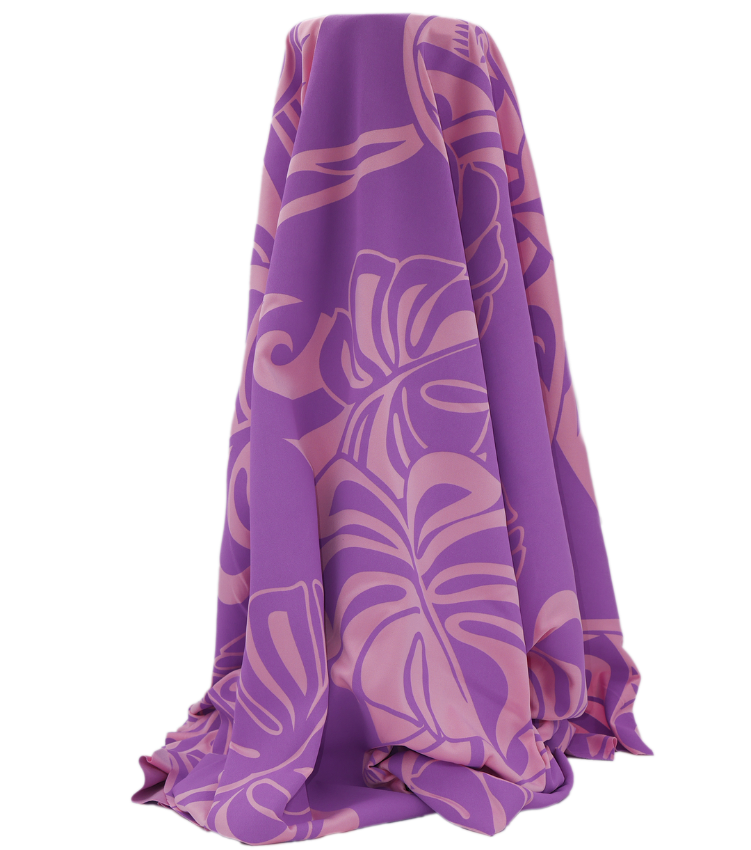 STRETCH POLYESTER PACIFIC PRINT $12.00P/M