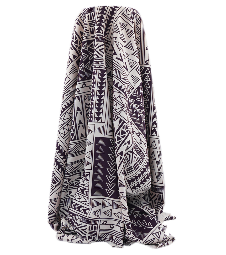 STRETCH POLYESTER PACIFIC PRINT $12.00P/M