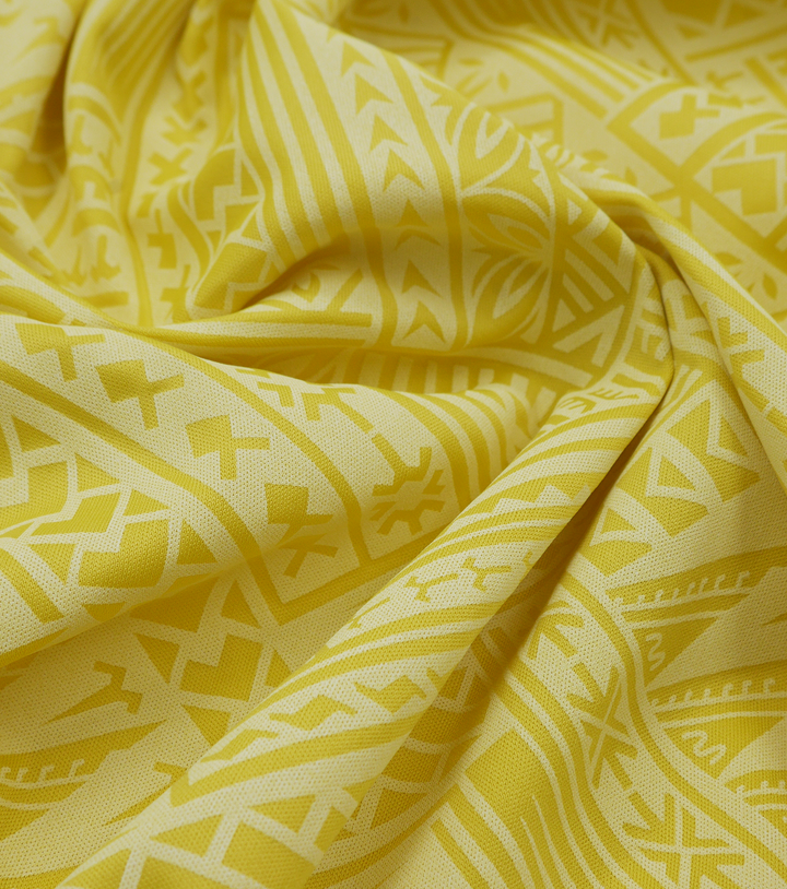 STRETCH POLYESTER PACIFIC PRINT $12.00P/M