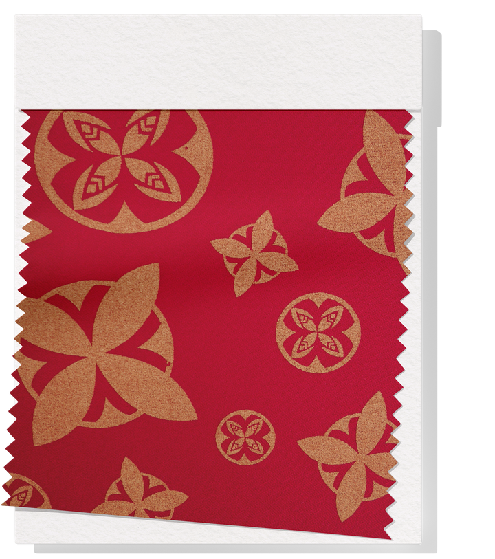 STRETCH POLYESTER PACIFIC PRINT $12.00P/M