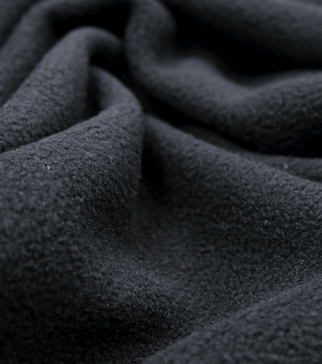 Polar Fleece $14.00p/m - Black - The Fabric Shop