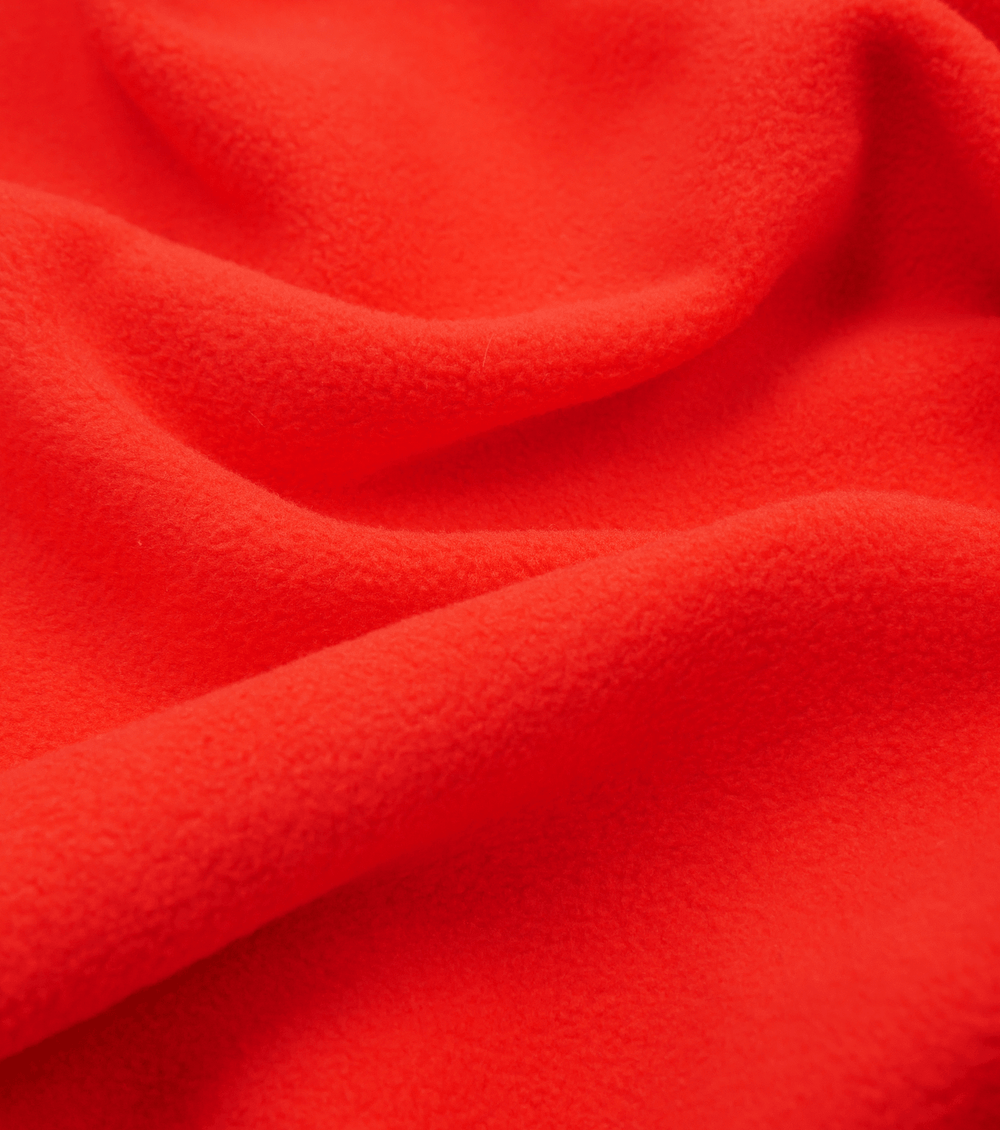 Polar Fleece $14.00p/m - Blood Orange - The Fabric Shop