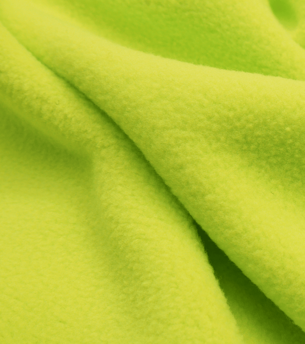 Polar Fleece $14.00p/m - Fluro Lime - The Fabric Shop