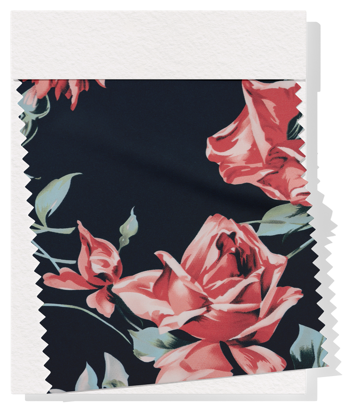 Printed Stretch Satin $16.00 p/m