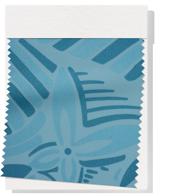 STRETCH POLYESTER PACIFIC PRINT $12.00P/M
