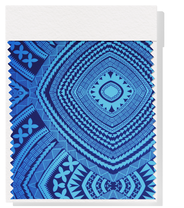 Polyester Mini Matt Pacific Print $9.00p/m Design #3