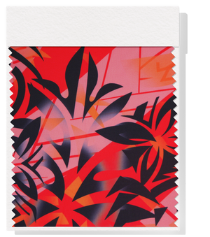 Polyester Mini Matt Pacific Print $9.00p/m Design #6
