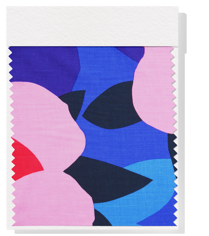 PRINTED LINEN/ COTTON $16.00 P/M - Electric Garden