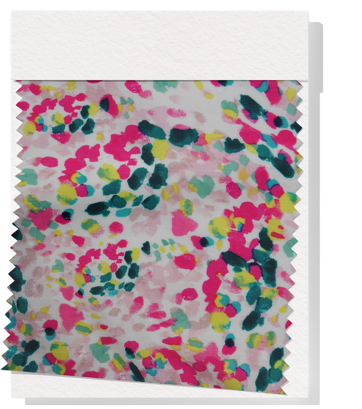 PRINTED LINEN/ COTTON $16.00 P/M - Confetti Blossom