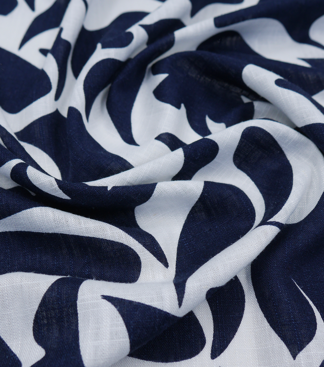 PRINTED LINEN/ COTTON $16.00 P/M - Midnight Silhouette