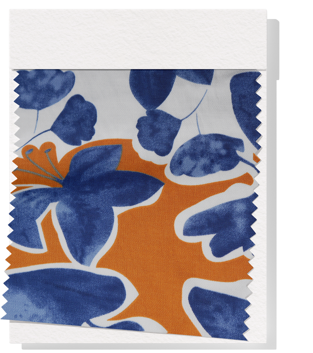 PRINTED COTTON/RAYON $18.00 P/M - Autumn Blue blossom