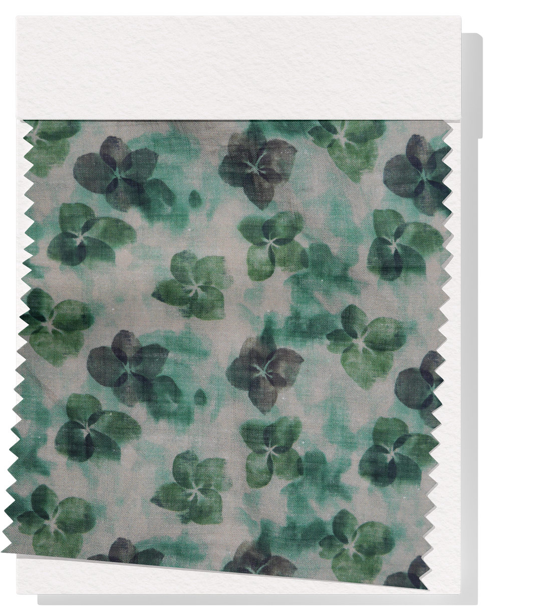 PRINTED LINEN/ COTTON $18.00 P/M - Sage Clover Bloom