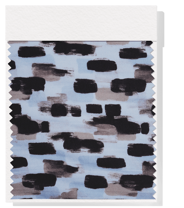 PRINTED BAMBOO/ COTTON $18.00 P/M - Sky Petals - The Fabric Shop