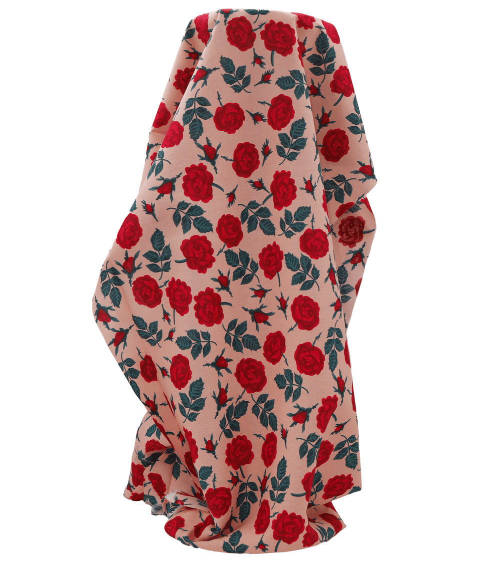 Printed Cotton Poplin - $12.00p/m Design 10 - The Fabric Shop