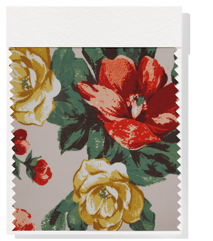Printed Cotton Poplin - $12.00p/m Design 17 - The Fabric Shop