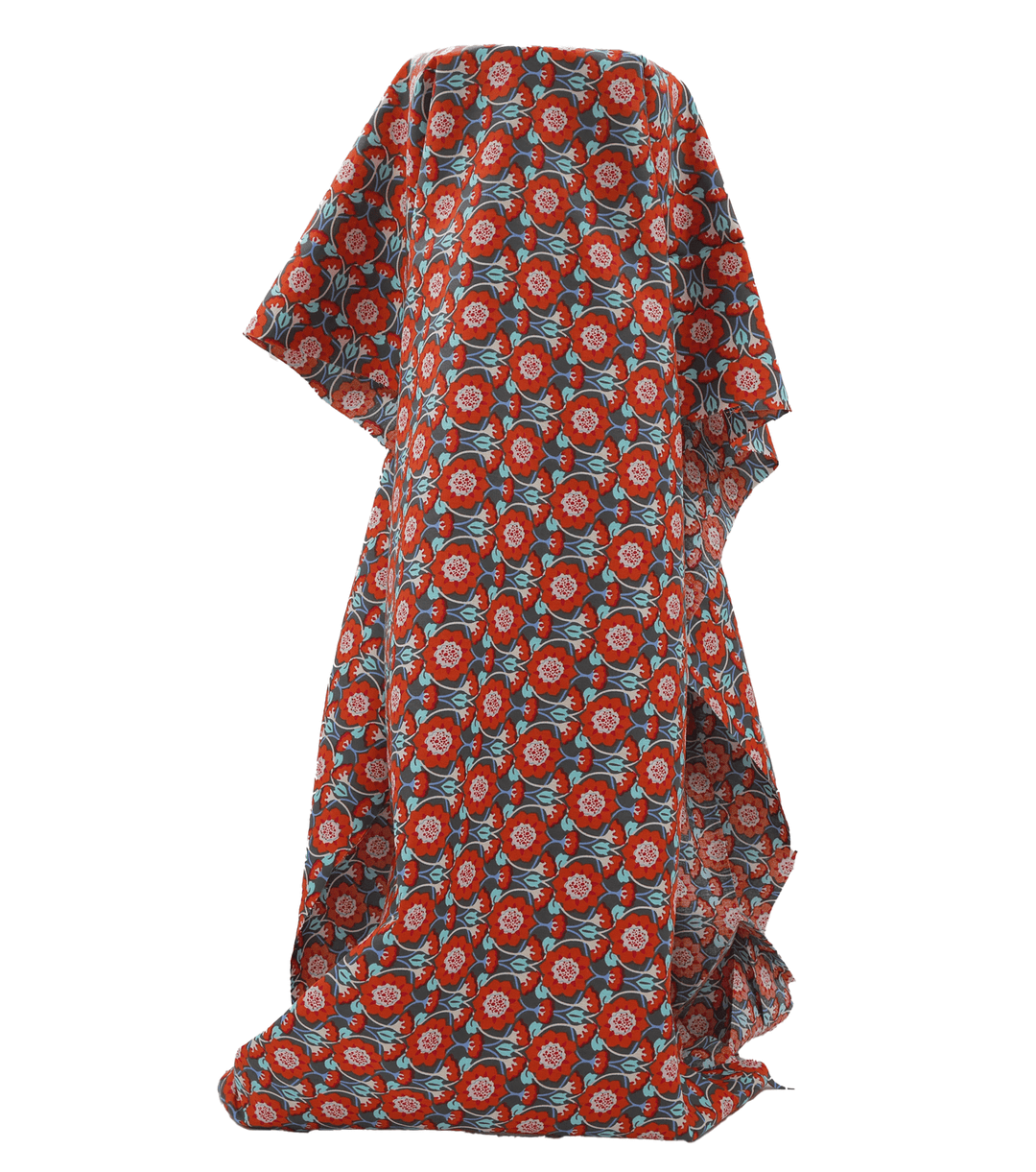 Printed Cotton Poplin - $12.00p/m Design 9 - The Fabric Shop