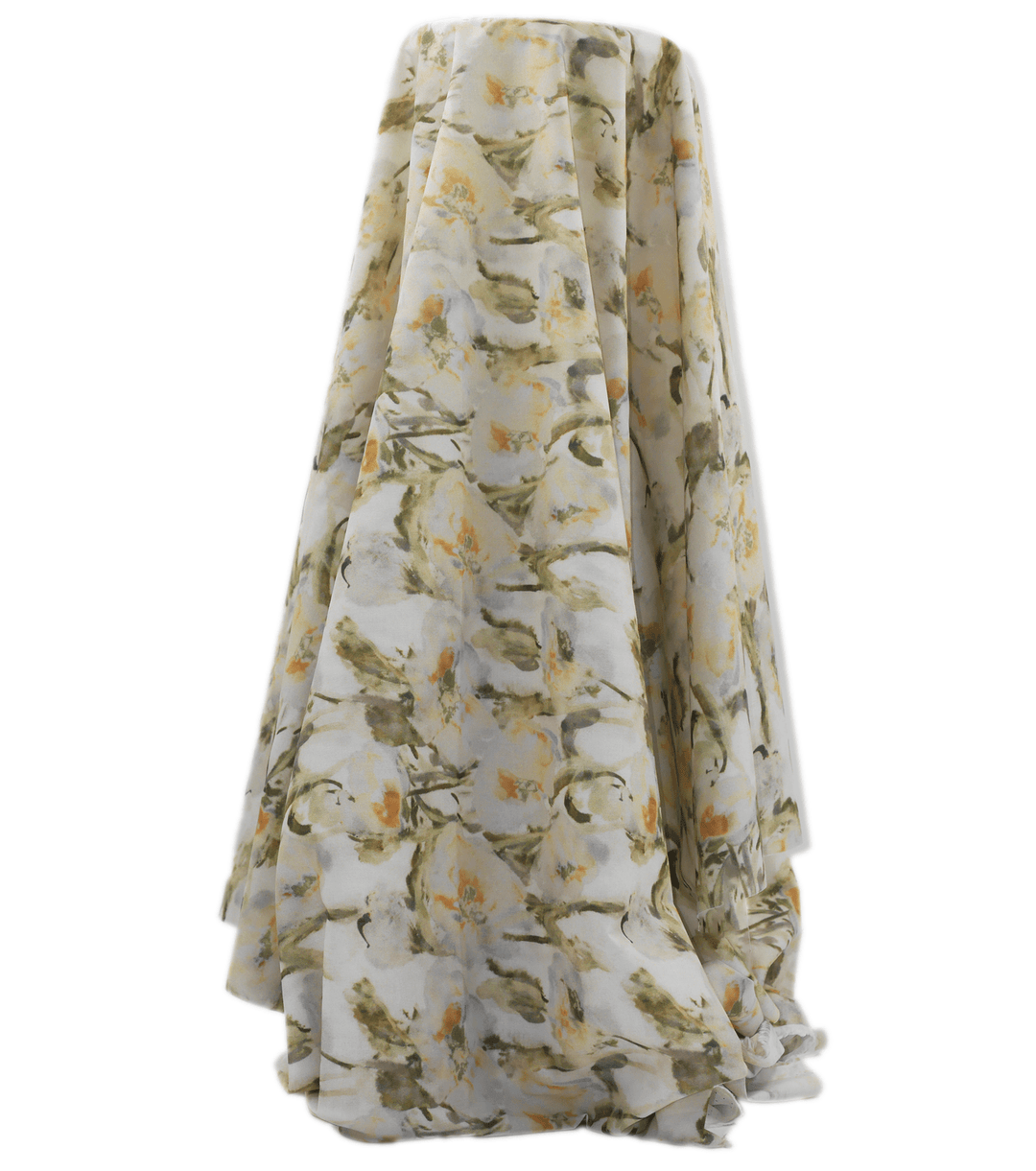 PRINTED COTTON POPLIN $14.00P/M - Olive Meadow - The Fabric Shop
