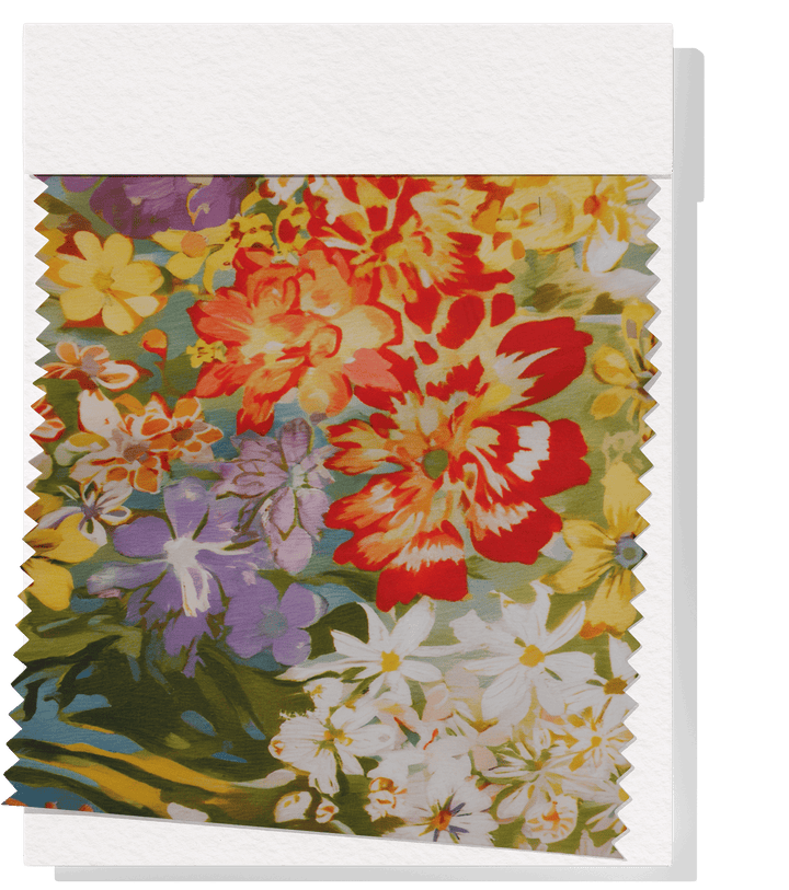 PRINTED COTTON POPLIN $14.00P/M - Wildflower Muse - The Fabric Shop