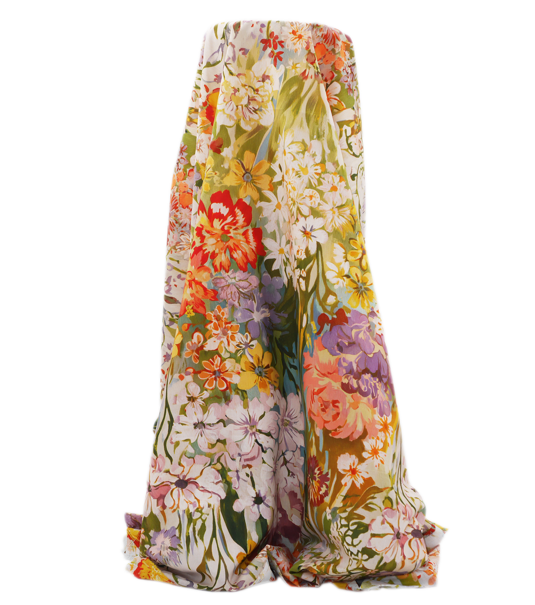PRINTED COTTON POPLIN $14.00P/M - Wildflower Muse - The Fabric Shop