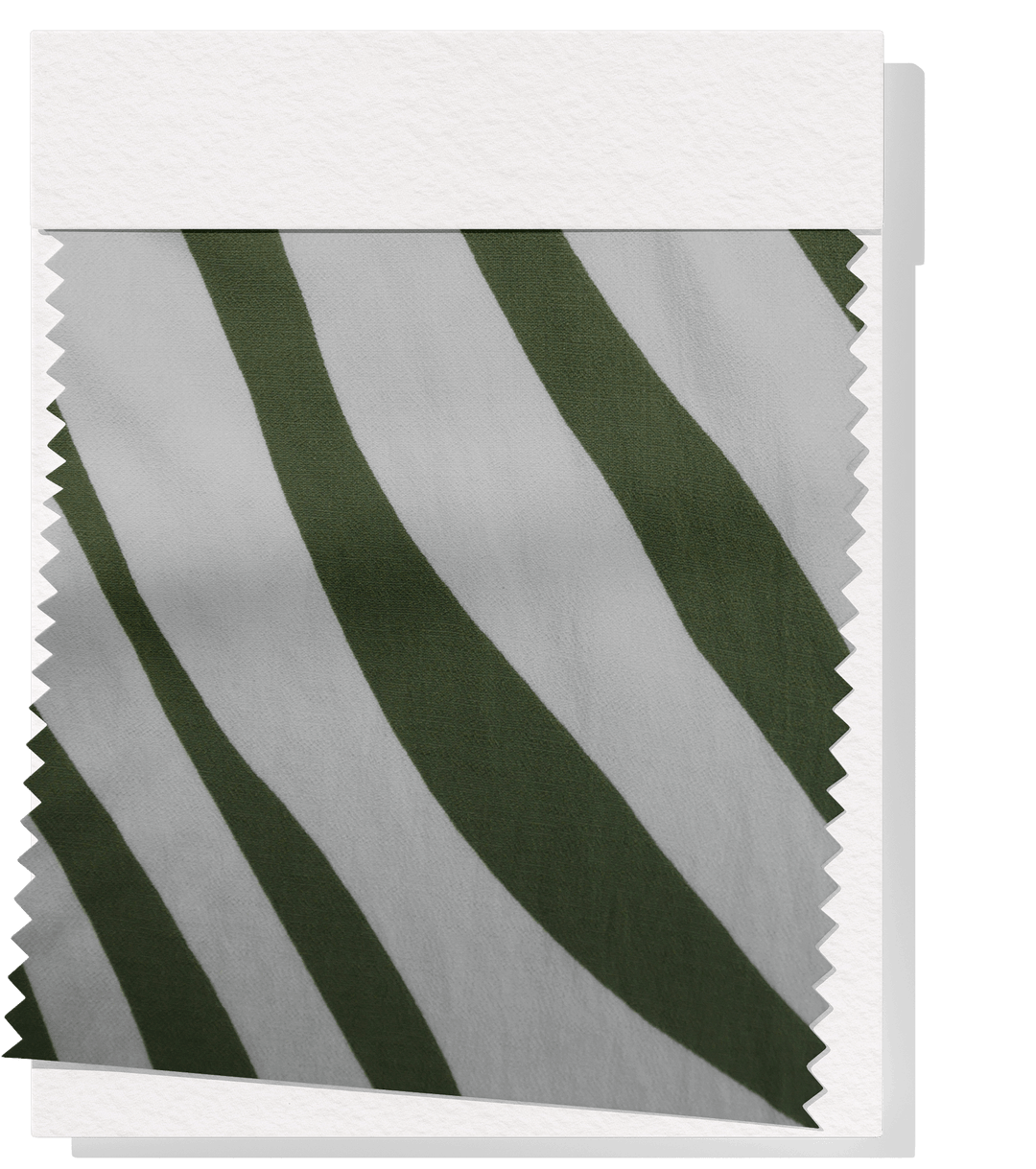 PRINTED COTTON/RAYON $16.00 P/M - Olive Zebra - The Fabric Shop