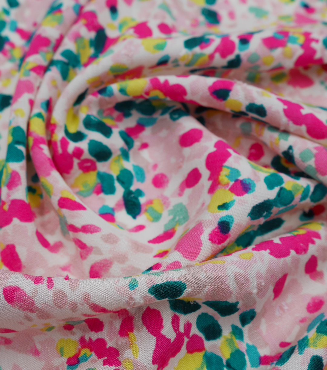 PRINTED LINEN/ COTTON $16.00 P/M - Confetti Blossom - The Fabric Shop