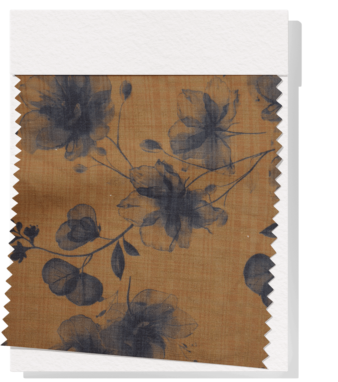 Printed Linen/ Cotton $18.00 p/m - Golden Blossom - The Fabric Shop