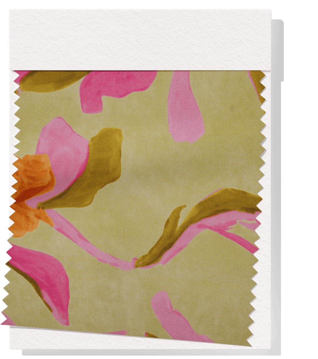Printed Nylon/Rayon $18.00p/m - Zarah Green - The Fabric Shop