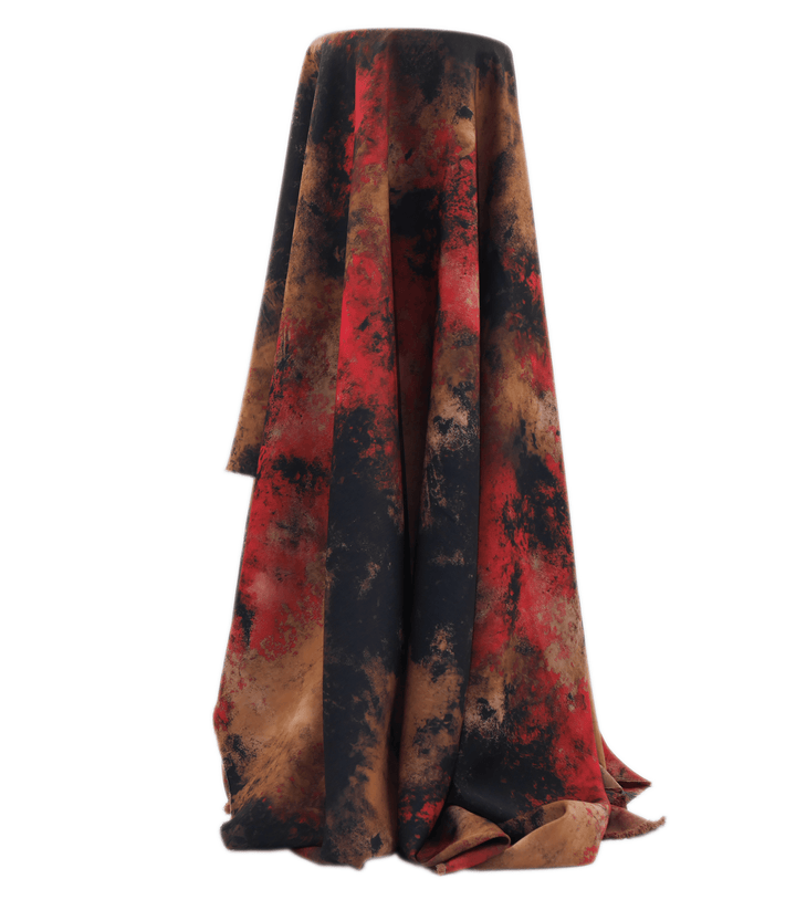 PRINTED POLYESTER $10.00P/M - Ember Canvas - The Fabric Shop