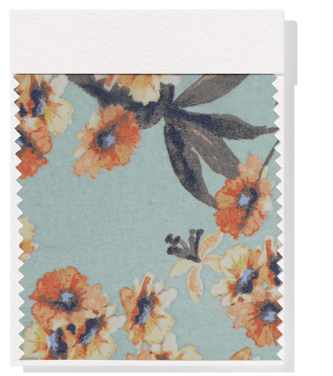 Printed Polyester $5.00p/m - Golden Meadow Bloom - The Fabric Shop