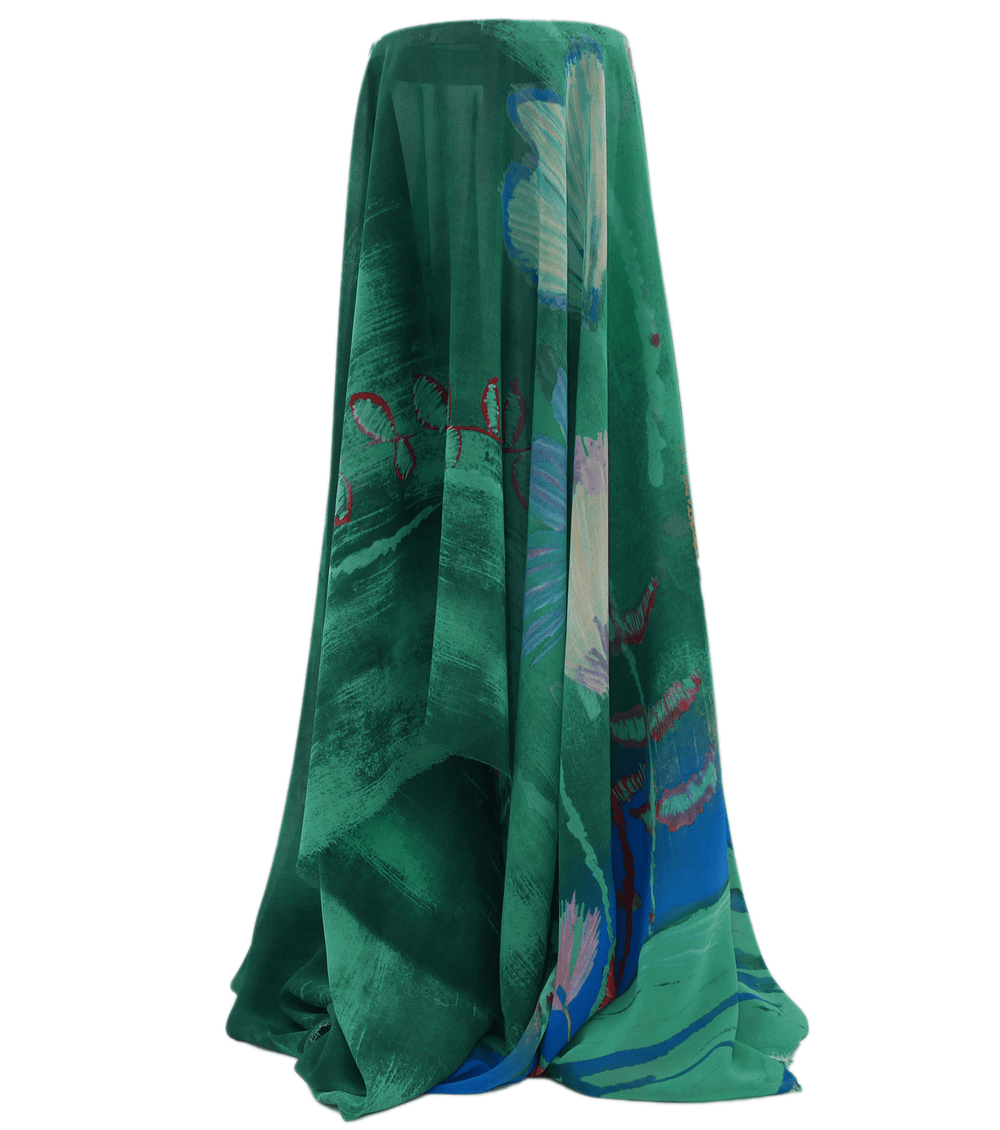 PRINTED POLYESTER $5.00P/M - Rainforest Mirage - The Fabric Shop