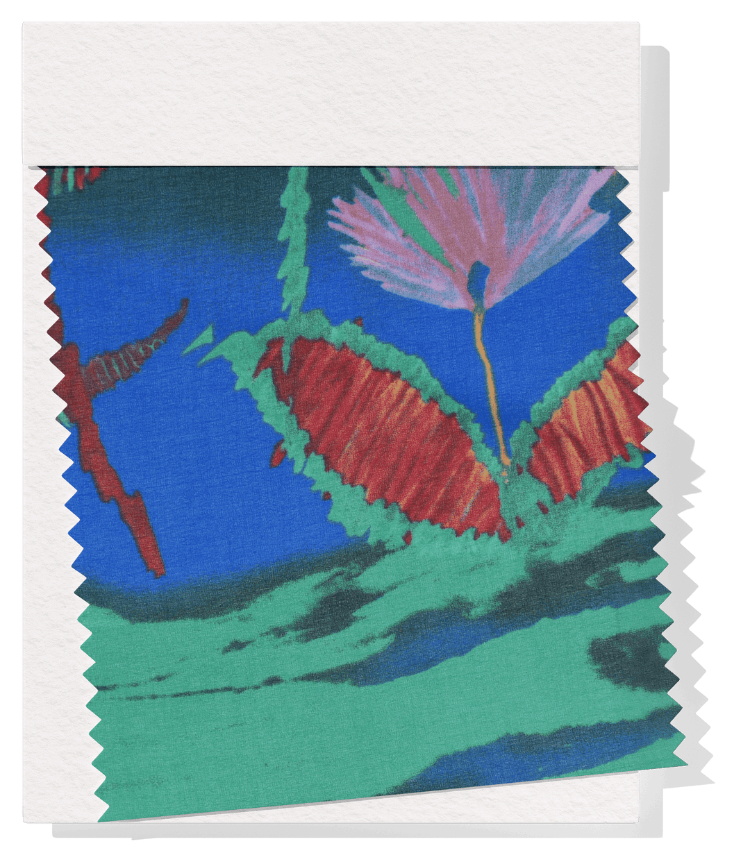 PRINTED POLYESTER $5.00P/M - Rainforest Mirage - The Fabric Shop